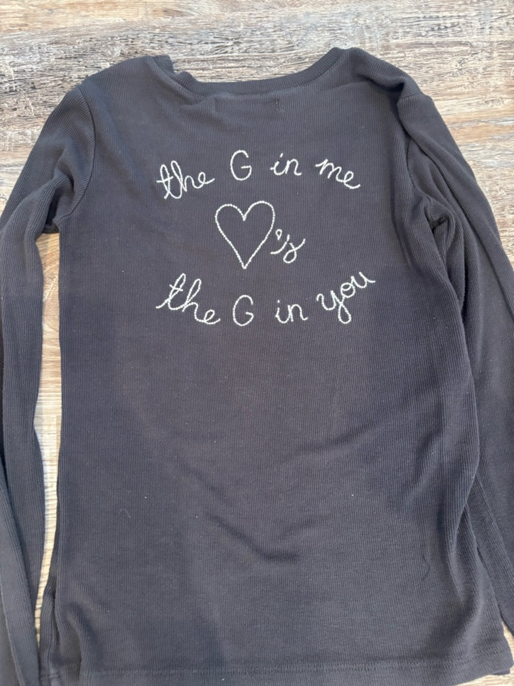 Spiritual Gangster Dk Grey Top, Sz S